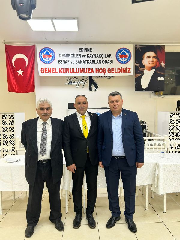 olagan-genel-kurul18 EDİRNE DEMİRCİLER ODASI OLAĞAN GENEL KURULU GERÇEKLEŞTİ