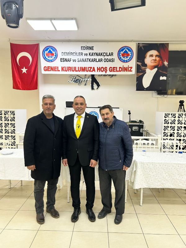 olagan-genel-kurul19-1 EDİRNE DEMİRCİLER ODASI OLAĞAN GENEL KURULU GERÇEKLEŞTİ