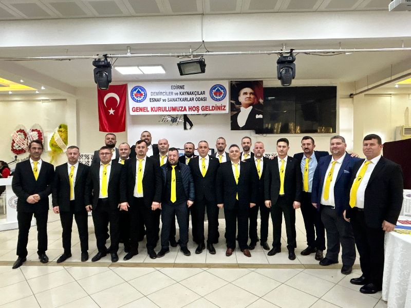 olagan-genel-kurul22 EDİRNE DEMİRCİLER ODASI OLAĞAN GENEL KURULU GERÇEKLEŞTİ