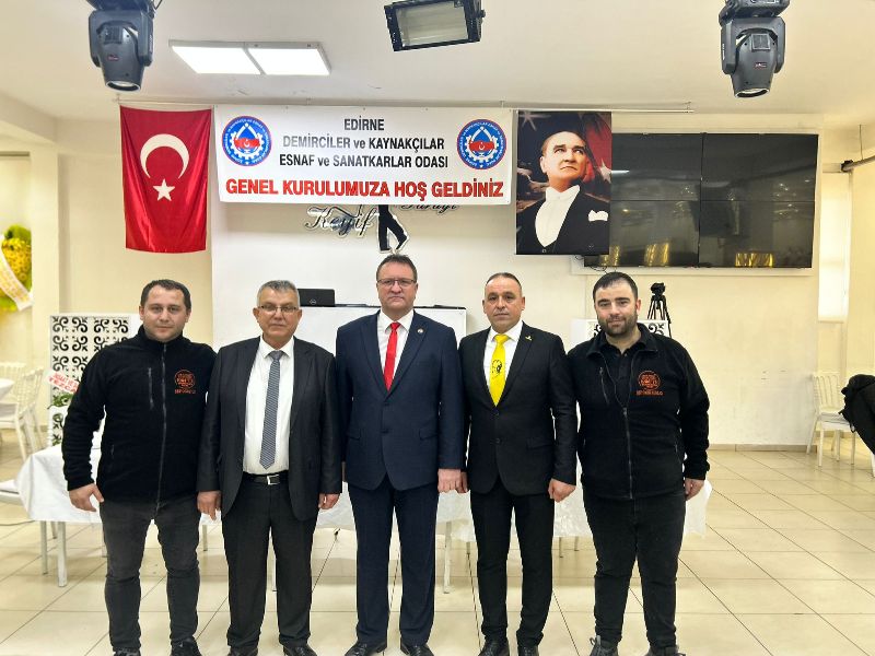 olagan-genel-kurul25 EDİRNE DEMİRCİLER ODASI OLAĞAN GENEL KURULU GERÇEKLEŞTİ